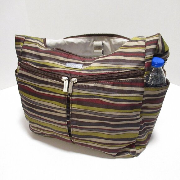 Striped Baggallini Cargo Bagg - Picture 1 of 12